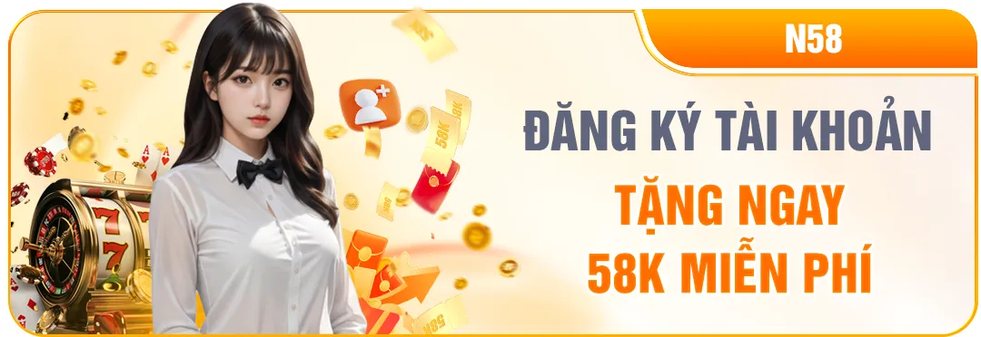 Đăng ký tài khoản new88 tặng ngay 58k